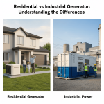 Residential vs Industrial Generator Understanding the Differences